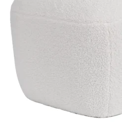 New Pouf in bouclé (H43 cm) Nyxor Pouf, Sgabelli, Bar|Pouf, Sgabelli