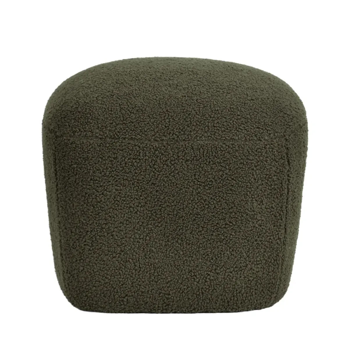 Online Pouf in bouclé (H43 cm) Nyxor scuro Pouf, Sgabelli, Bar|Pouf, Sgabelli