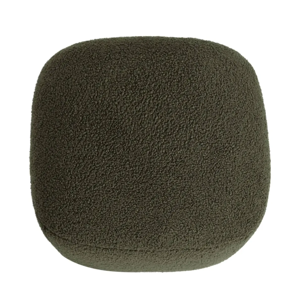 Online Pouf in bouclé (H43 cm) Nyxor scuro Pouf, Sgabelli, Bar|Pouf, Sgabelli
