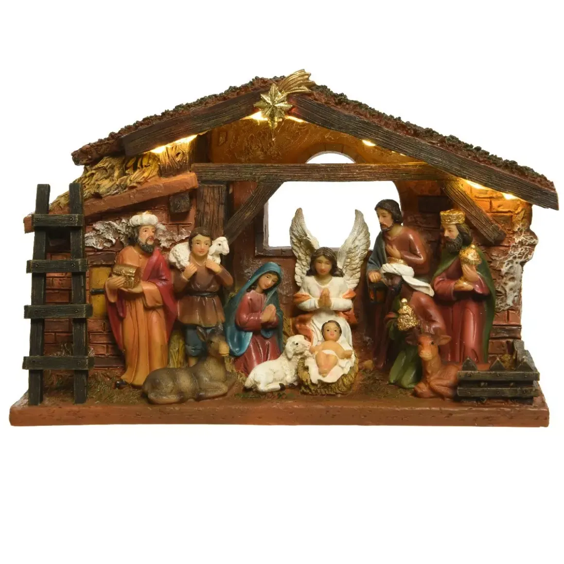 Presepe con natività Sainte-Julia