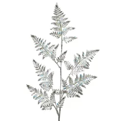 Ramo di foglia (H69 cm) Felce Reale Argento