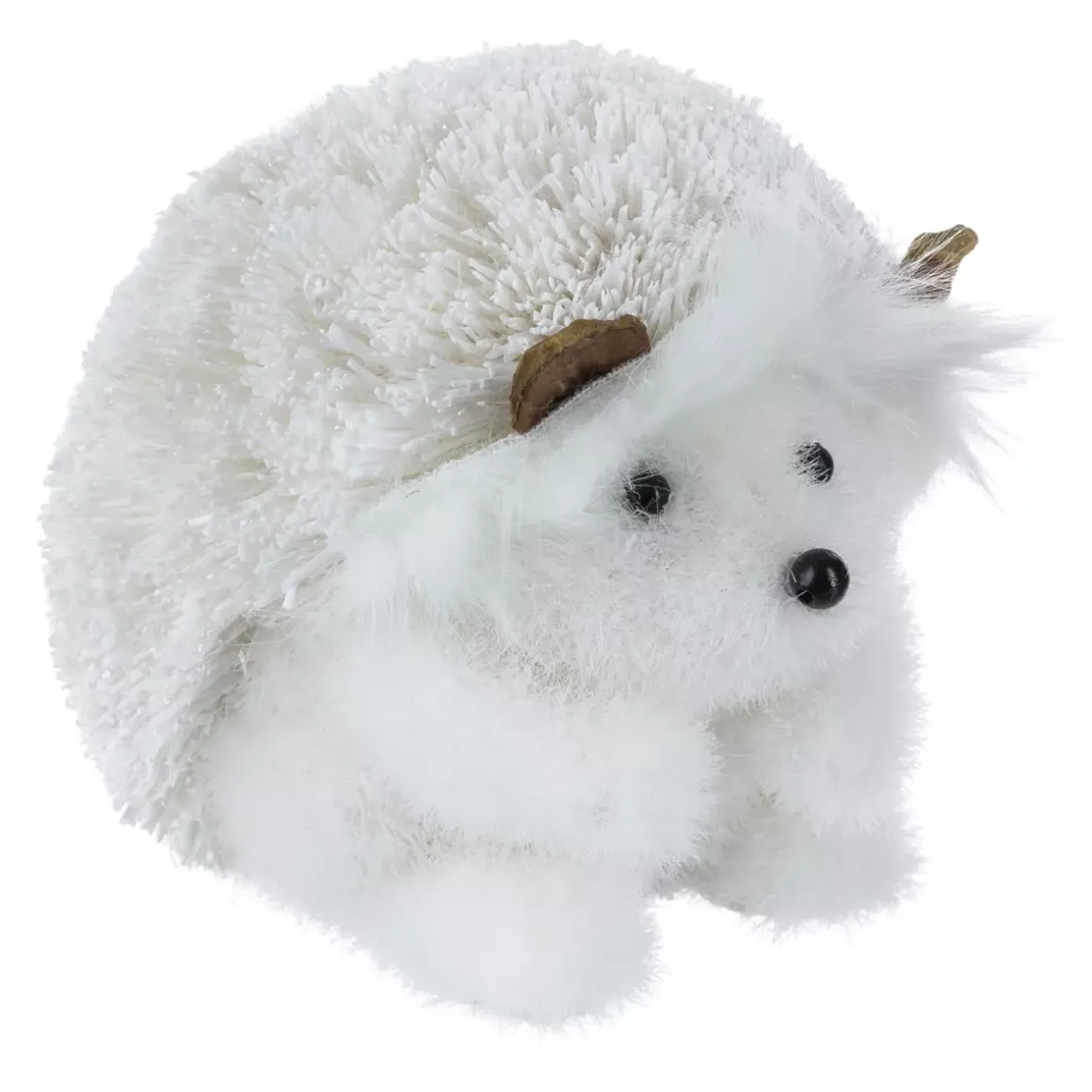 Riccio di Natale (H13 cm) Floofy Bianco