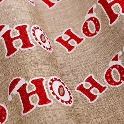 Runner da tavola in juta (300 x 28 cm) Hohoho Beige e rosso