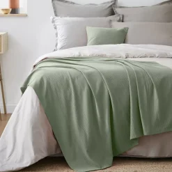 Online Runner letto cotone (130 x 160 cm) Léa Plaid E Teli Copritutto|Copriletti, Trapuntine E Runner Letto
