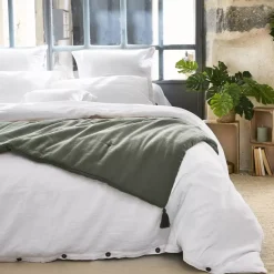 Best Runner letto garza di cotone Gaïa Copriletti, Trapuntine E Runner Letto