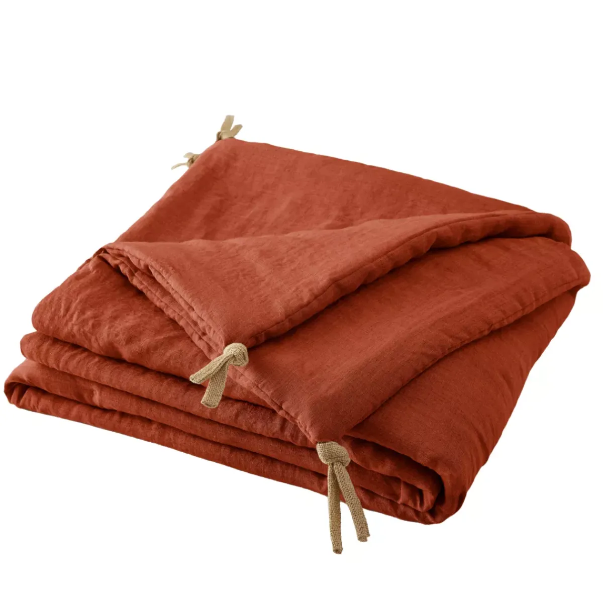 Runner letto lino lavato (90 x 200 cm) Louise Copriletti, Trapuntine E Runner Letto