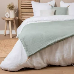 Clearance Runner letto lino lavato (90 x 200 cm) Louise Copriletti, Trapuntine E Runner Letto