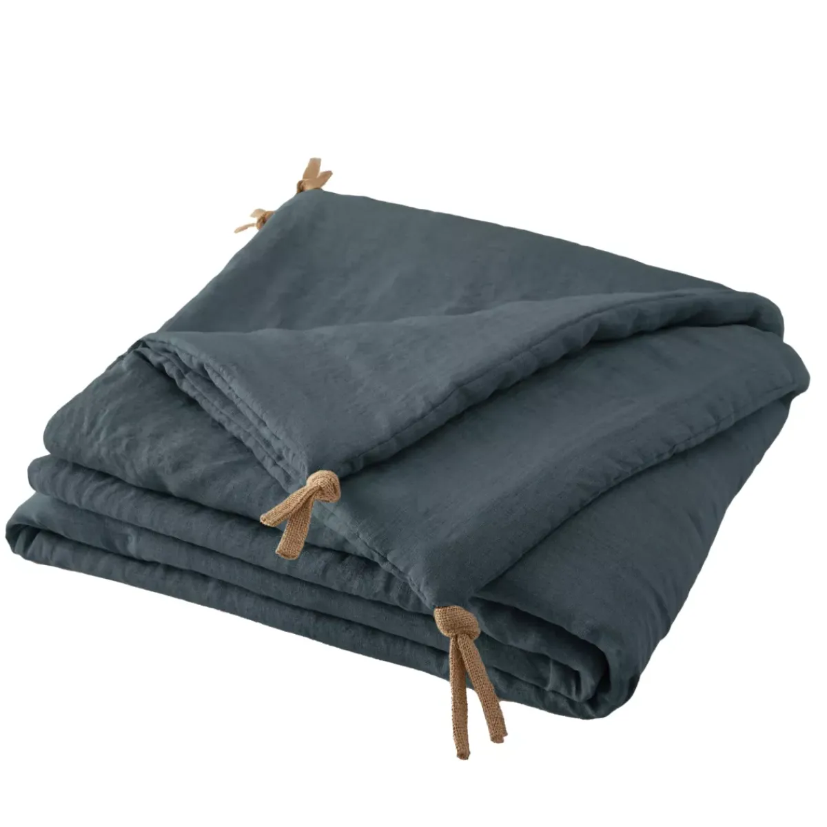 Best Runner letto lino lavato (90 x 200 cm) Louise Copriletti, Trapuntine E Runner Letto