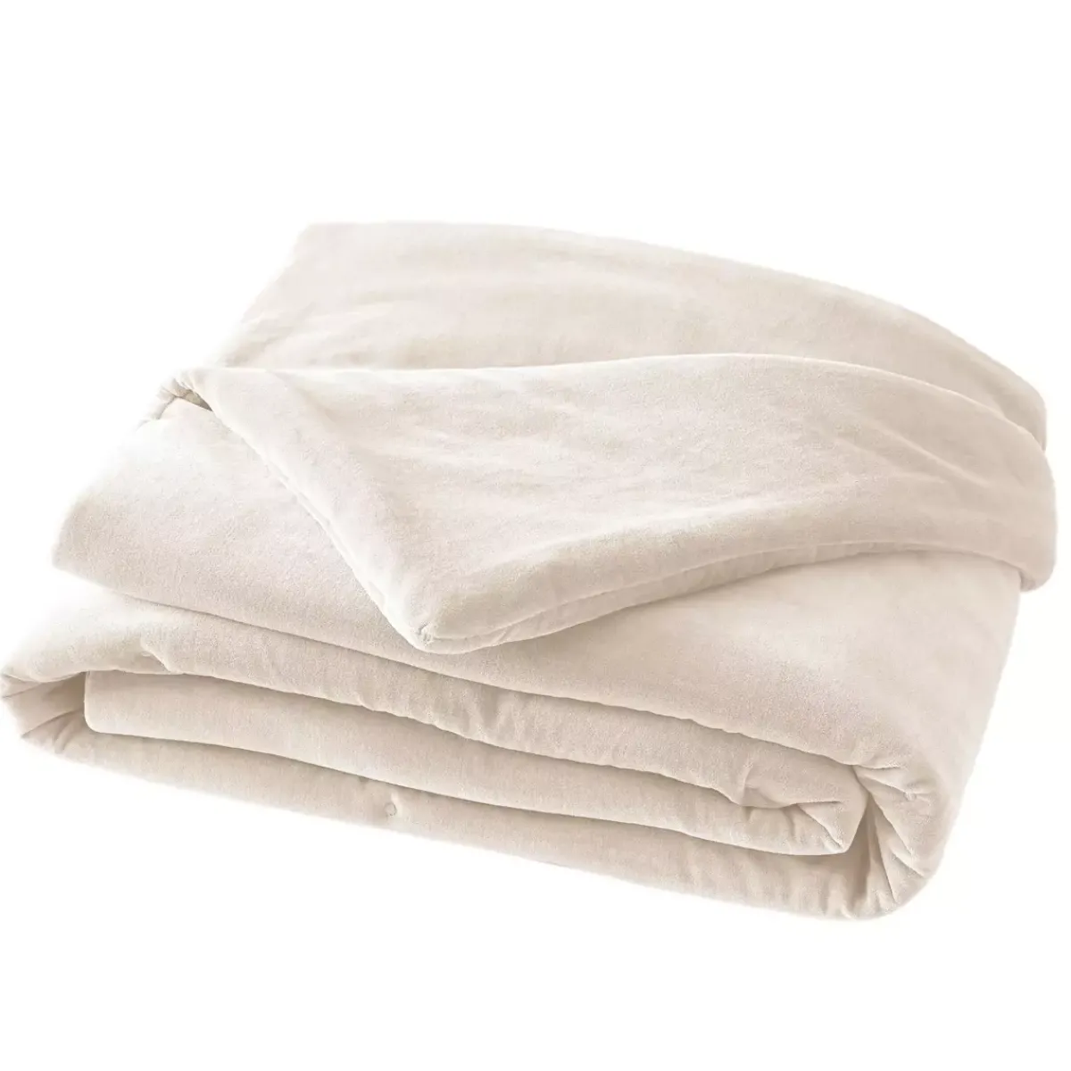 Outlet Runner letto velluto di cotone (90 x 200 cm) Victor pampa Copriletti, Trapuntine E Runner Letto