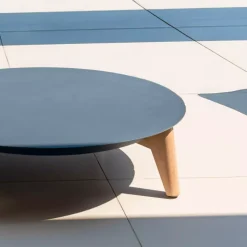 Clearance Salotto da giardino alluminio 8 posti 6 pezzi Monte Carlo Grigio antracite e grigio chiaro Salotto Da Giardino