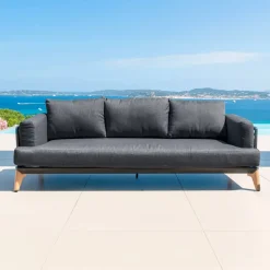 Hot Salotto da giardino alluminio 12 pezzi Monte Carlo Grigio Salotto Da Giardino