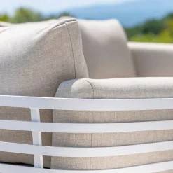 Best Salotto da giardino Monte Carlo 5 posti Bianco Salotto Da Giardino