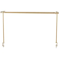Sbarre decorativa doppia da tavolo oro