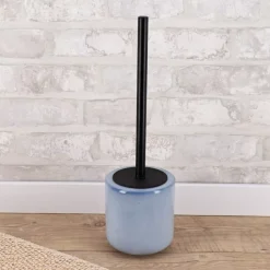 Scopino WC gres laccato Pietra Blu