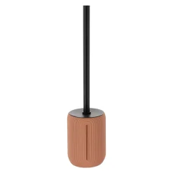 Scovolino WC con coperchio Minimalist geometrico Rosa cipria