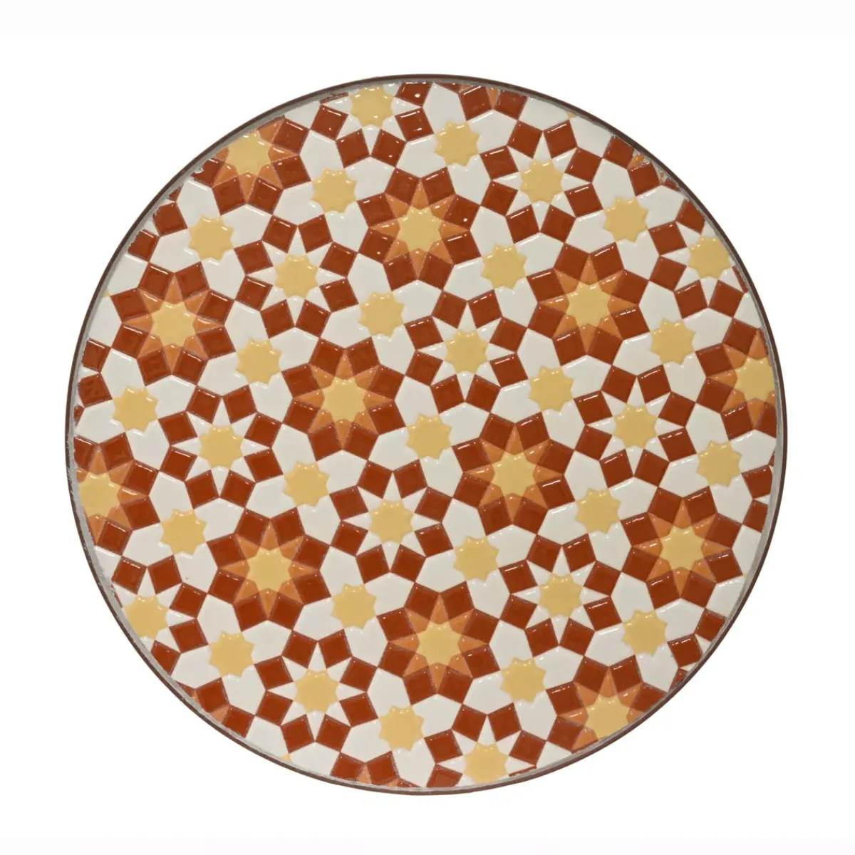 Clearance Sedia bistro pieghevole in mosaico Madrid Salotto Da Balcone|Sedie Da Giardino