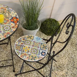 Discount Sedia bistrot pieghevole Braga - Salotto Da Balcone|Sedie Da Giardino