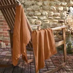 Outlet Se di 2 strofinacci garza di cotone (50 x 70 cm) Gaïa Accessori Cucina