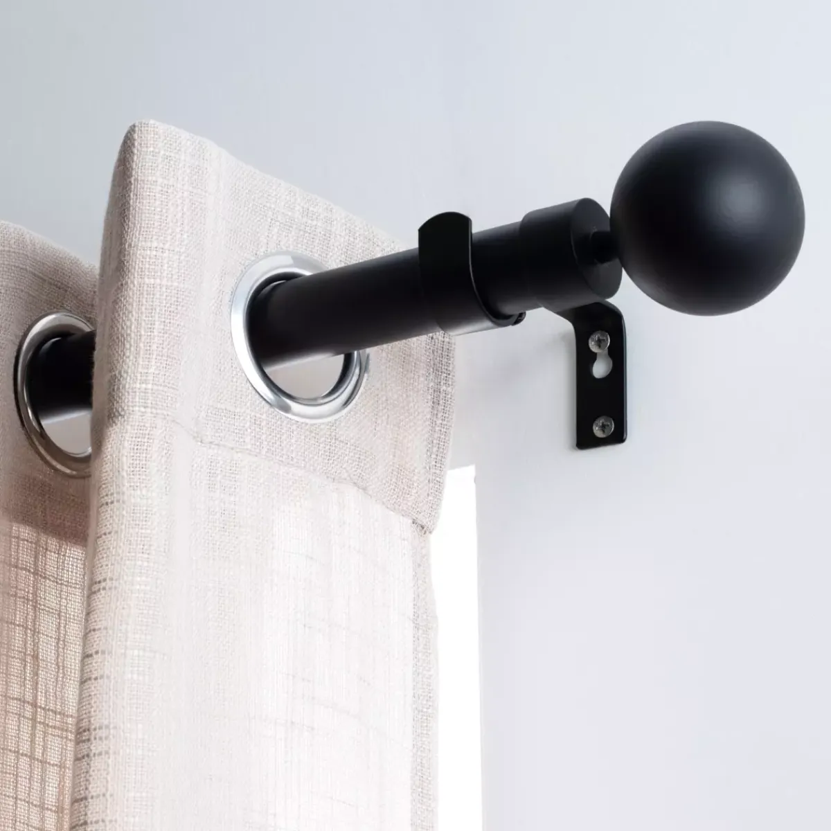 Hot Set completo bastone tenda regolabile (L120 - L210 cm / Ø28 mm) Gaïa Tende : Bastoni, Aste E Supporti