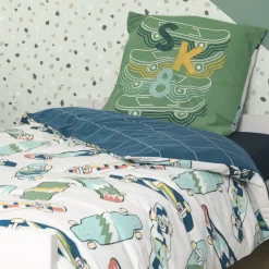 Best Set copripiumino e federa bambino in cotone (140 x 200 cm) California Biancheria Da Letto Bambini