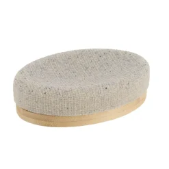 Set di accessori bagno Effetto Maille Beige