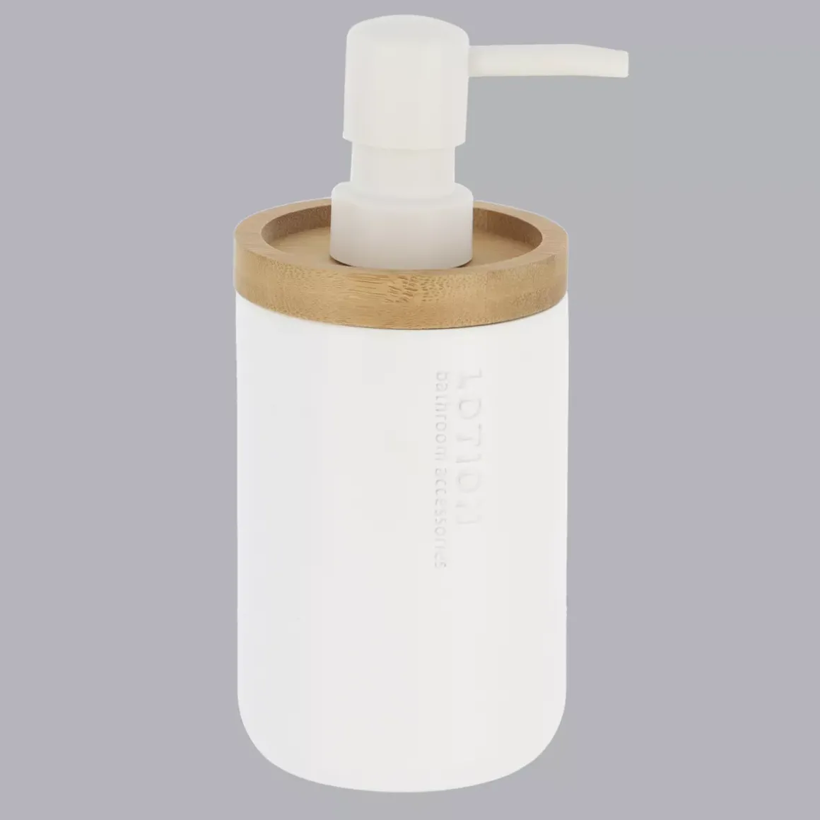 Set di accessori bagno Purebamboo Bianco