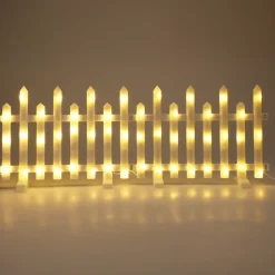 Set di 8 barriere luminose 192 LED (2,85 m x H25 cm) Incanto Bianco caldo