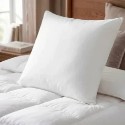 Online Set di 2 cuscini letto quadrati (60 cm) Morbido Antiacaro Piumini, Cuscini Letto, Cuscini A Rullo