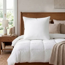 Online Set di 2 cuscini letto quadrati (60 cm) Morbido Antiacaro Piumini, Cuscini Letto, Cuscini A Rullo
