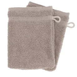 Clearance Set di 2 guanti da bagno in cotone (15 x 21 cm) Timeless Guanti In Spugna|Biancheria Bagno