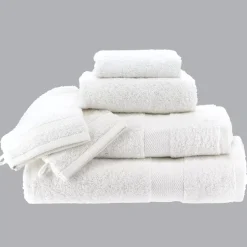 Hot Set di 2 guanti da bagno in cotone (15 x 21 cm) Timeless Guanti In Spugna|Biancheria Bagno