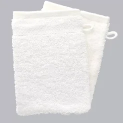 Hot Set di 2 guanti da bagno in cotone (15 x 21 cm) Timeless Guanti In Spugna|Biancheria Bagno