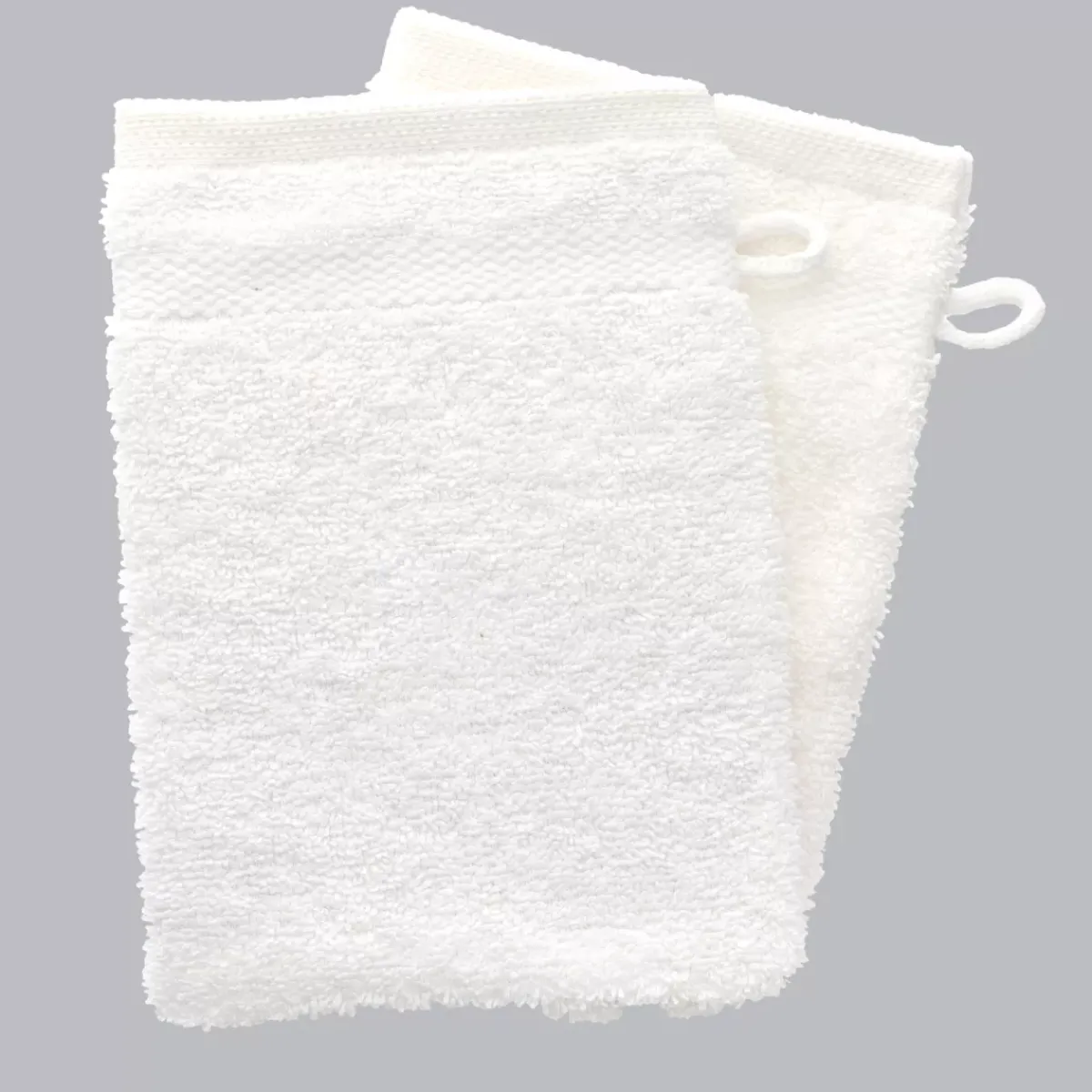 Hot Set di 2 guanti da bagno in cotone (15 x 21 cm) Timeless Guanti In Spugna|Biancheria Bagno