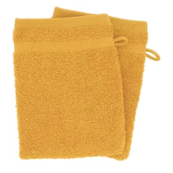 Online Set di 2 guanti da bagno in cotone (15 x 21 cm) Timeless Guanti In Spugna|Biancheria Bagno