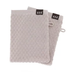 Online Set di 2 guanti da toilette in cotone (15 x 21 cm) Boho-chic Guanti In Spugna|Biancheria Bagno