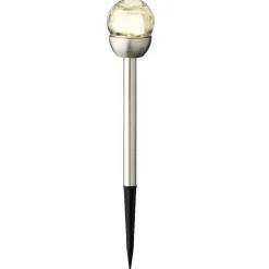 Set di 6 lampade da giardino solari (24.5 cm) Bianco caldo