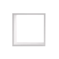 Set di 3 mensole Cube Bianco Modello grande