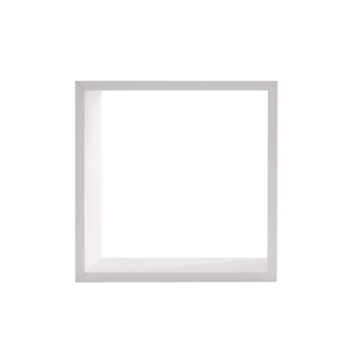 Set di 3 mensole Cube Bianco Modello grande
