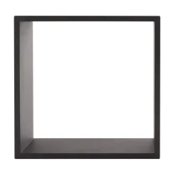 Set di 3 mensole Cube Nero Modello piccolo