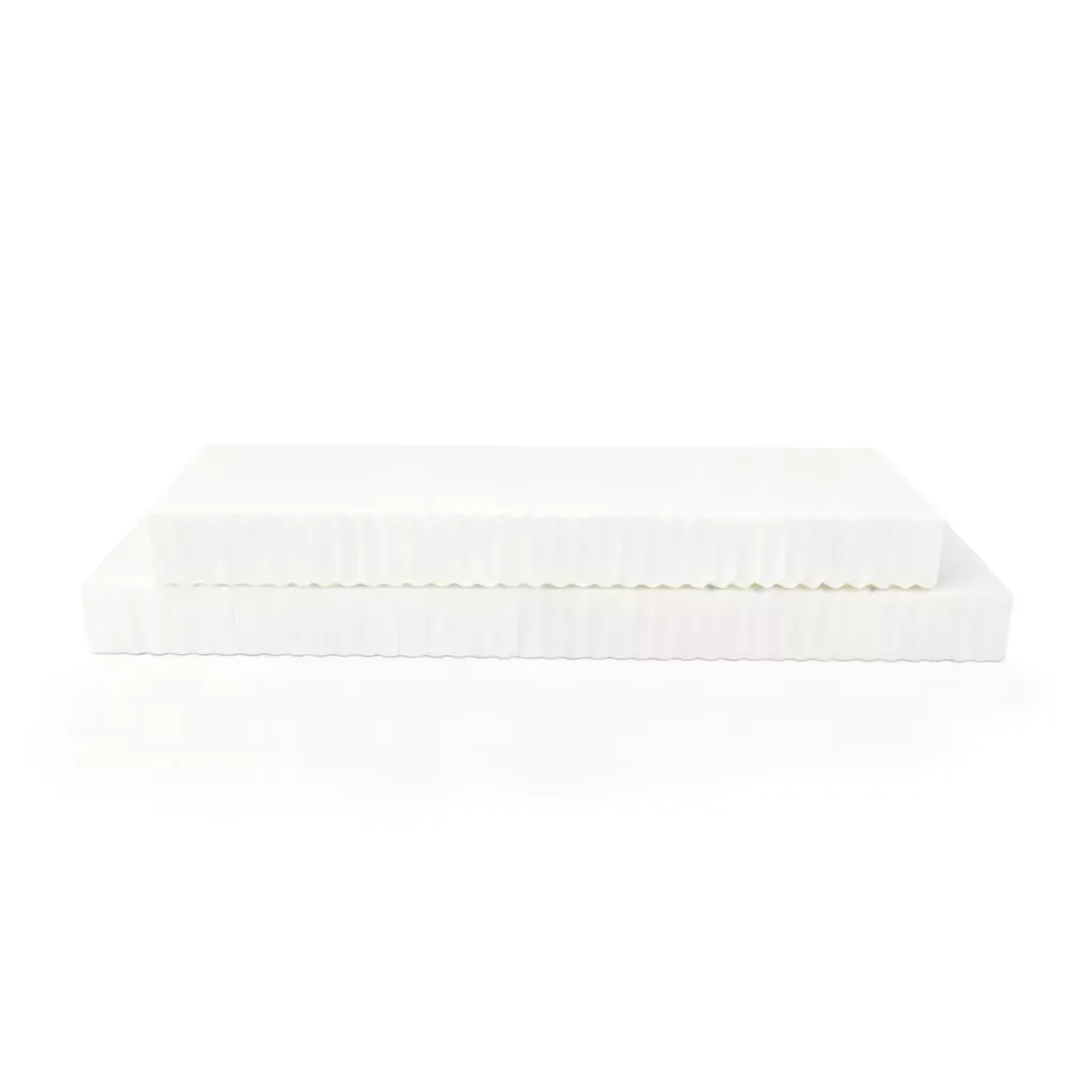 Set di 2 mensole da parete in legno (L60 cm) Bowi Bianco