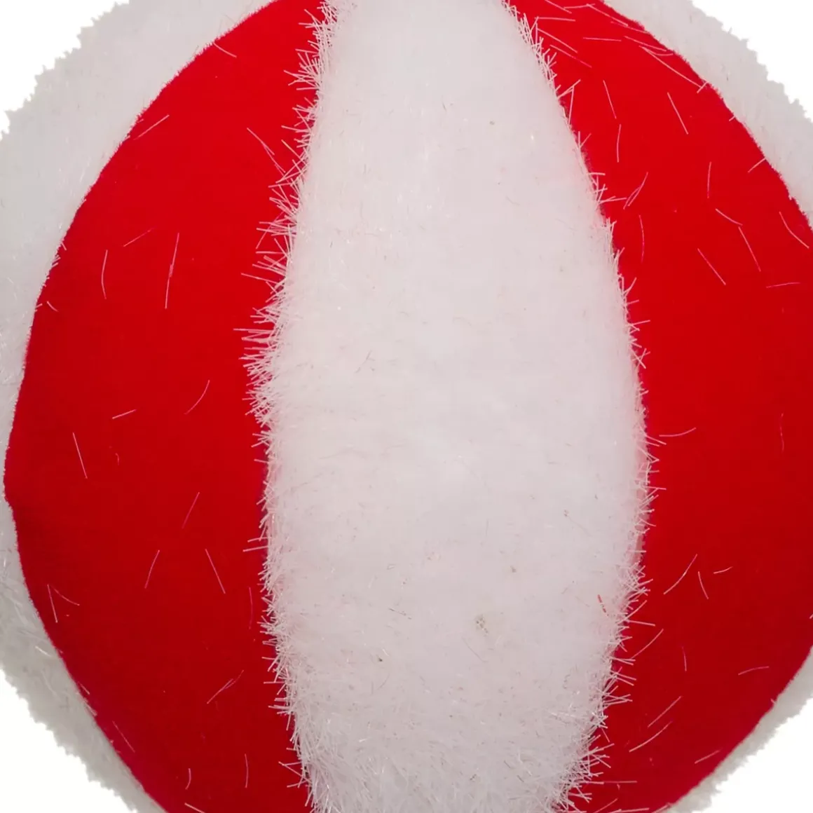 Set di 22 Palline di natale assortite a righe Rosso