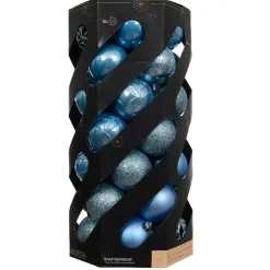 Set di 35 palline di Natale (D60 mm) Aravis Azzurro