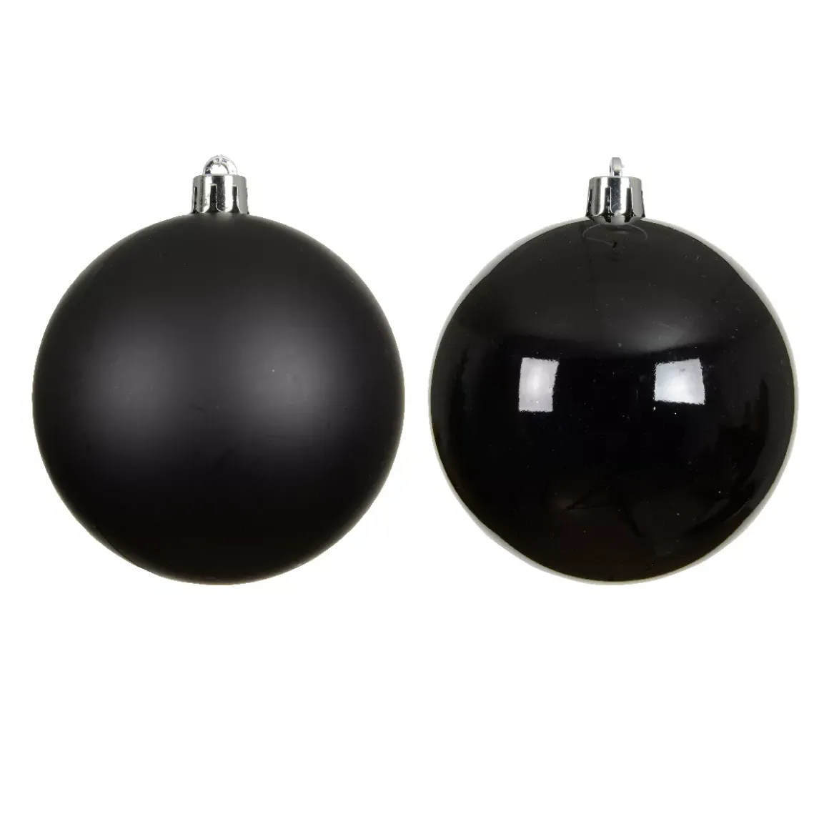 Set di 4 palline di Natale (D100 mm) Aravis Nero