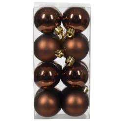 Set di 16 palline di Natale (D40 mm) Aravis Marrone caffè