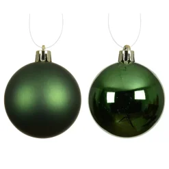 Set di 12 palline di Natale (D60 mm) Aravis Verde abete