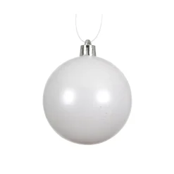 Set di 4 palline di Natale (D100 mm) Aravis Bianco