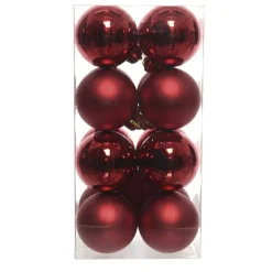 Set di 16 palline di Natale (D40 mm) Aravis Bordeaux