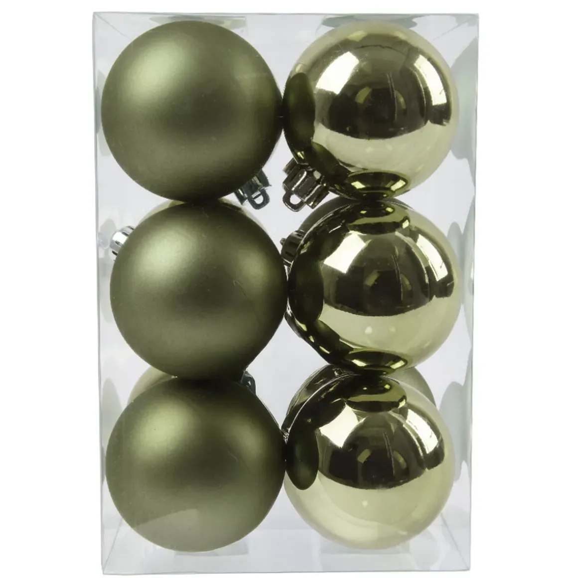 Set di 12 palline di Natale (D60 mm) Aravis Verde rosmarino
