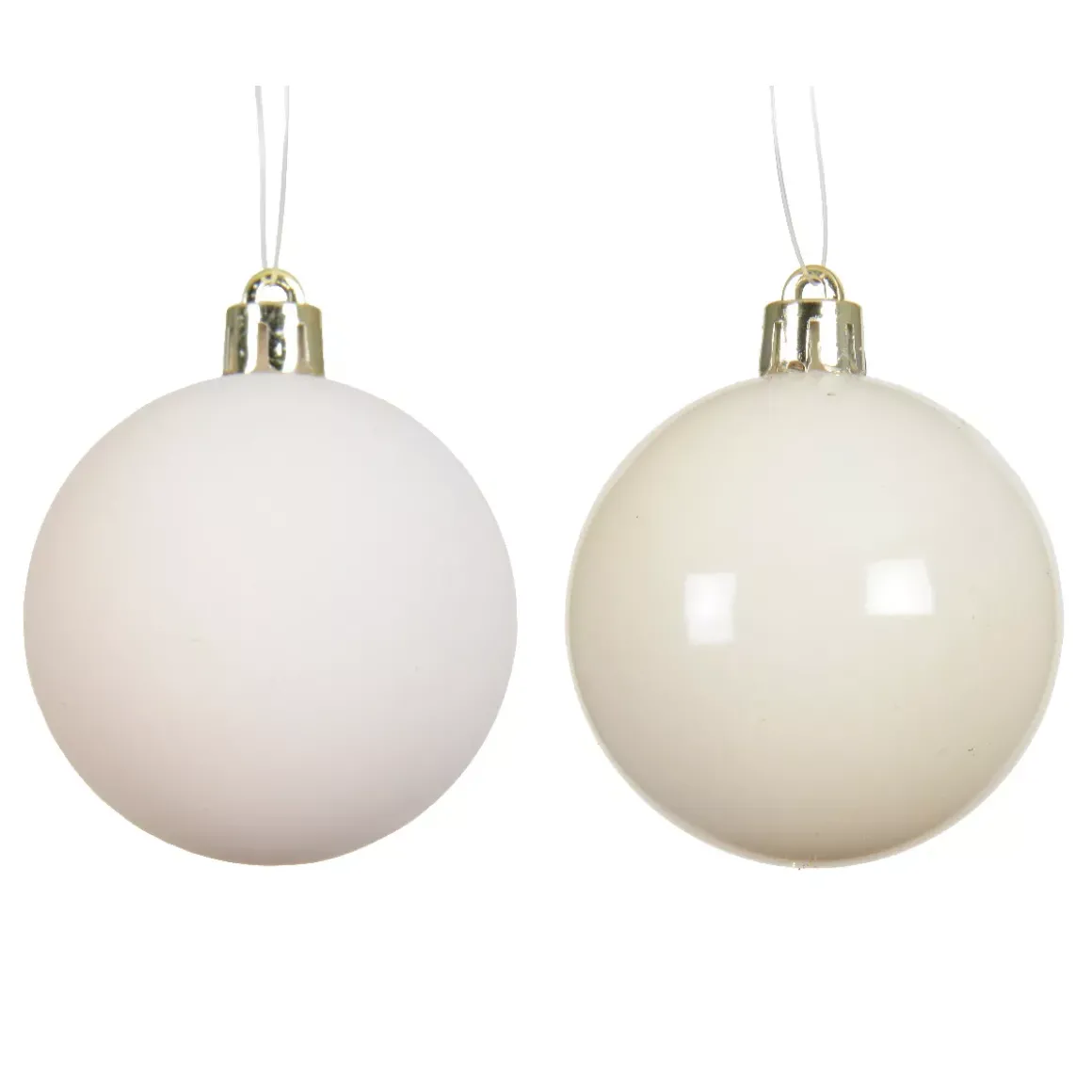 Set di 16 palline di Natale (D40 mm) Aravis Bianco lana