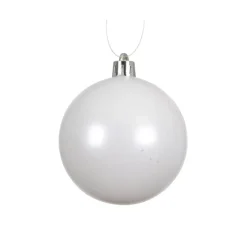 Set di 12 palline di Natale (D60 mm) Aravis Bianco